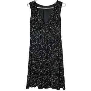 Vivienne Tam 100% silk sleeveless polka dot dress size 2